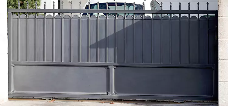 Metal Driveway Gate Installation Howard